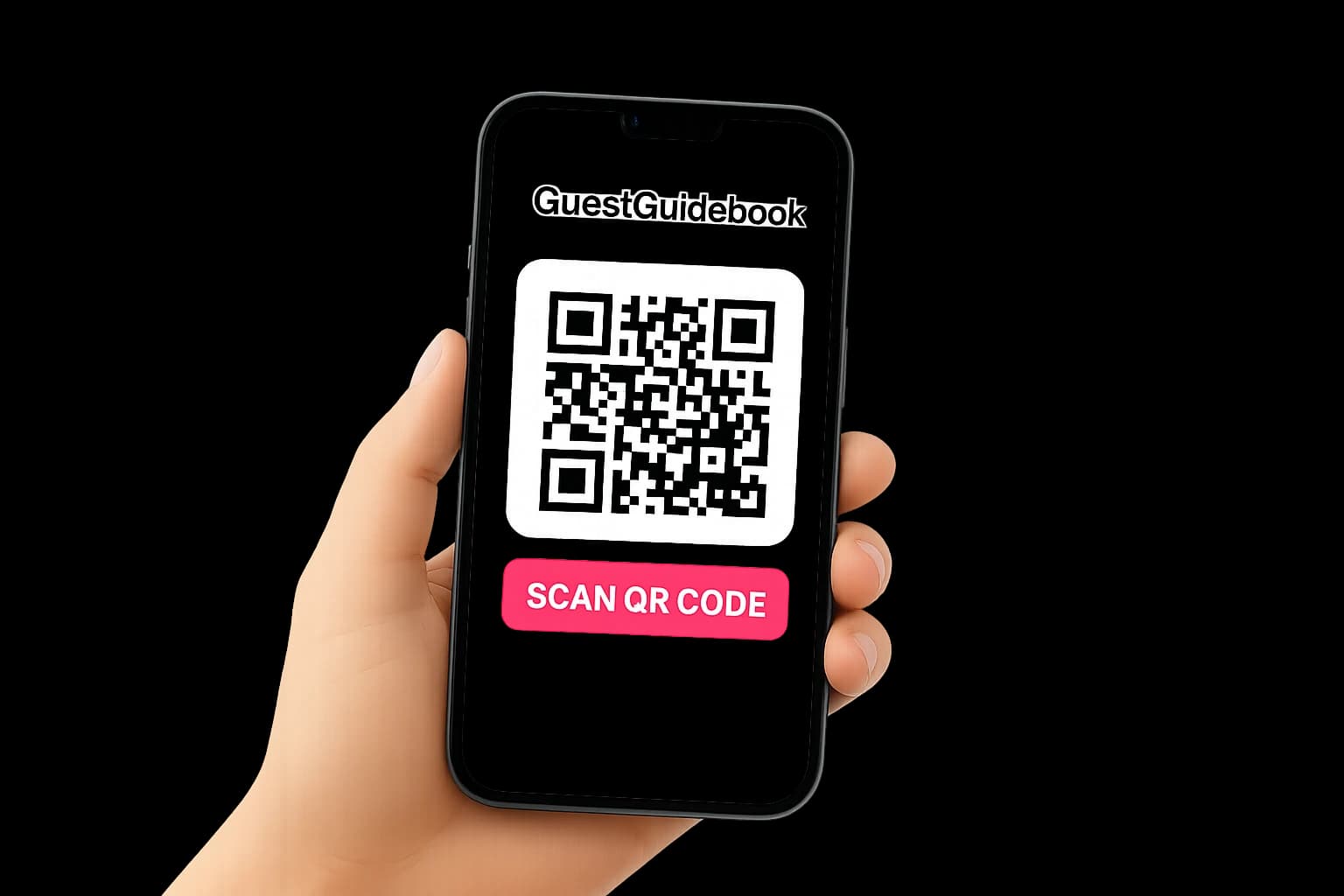 HostGuide QR Code example